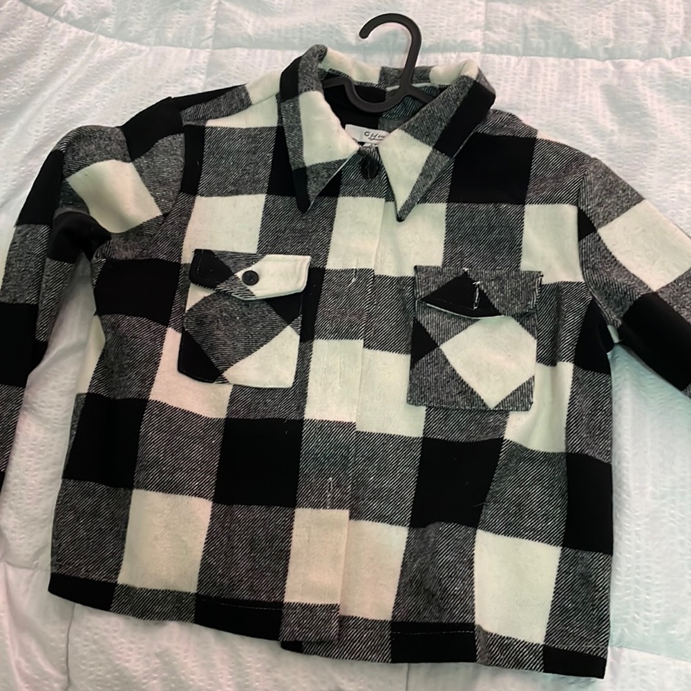 Checkered Shacket